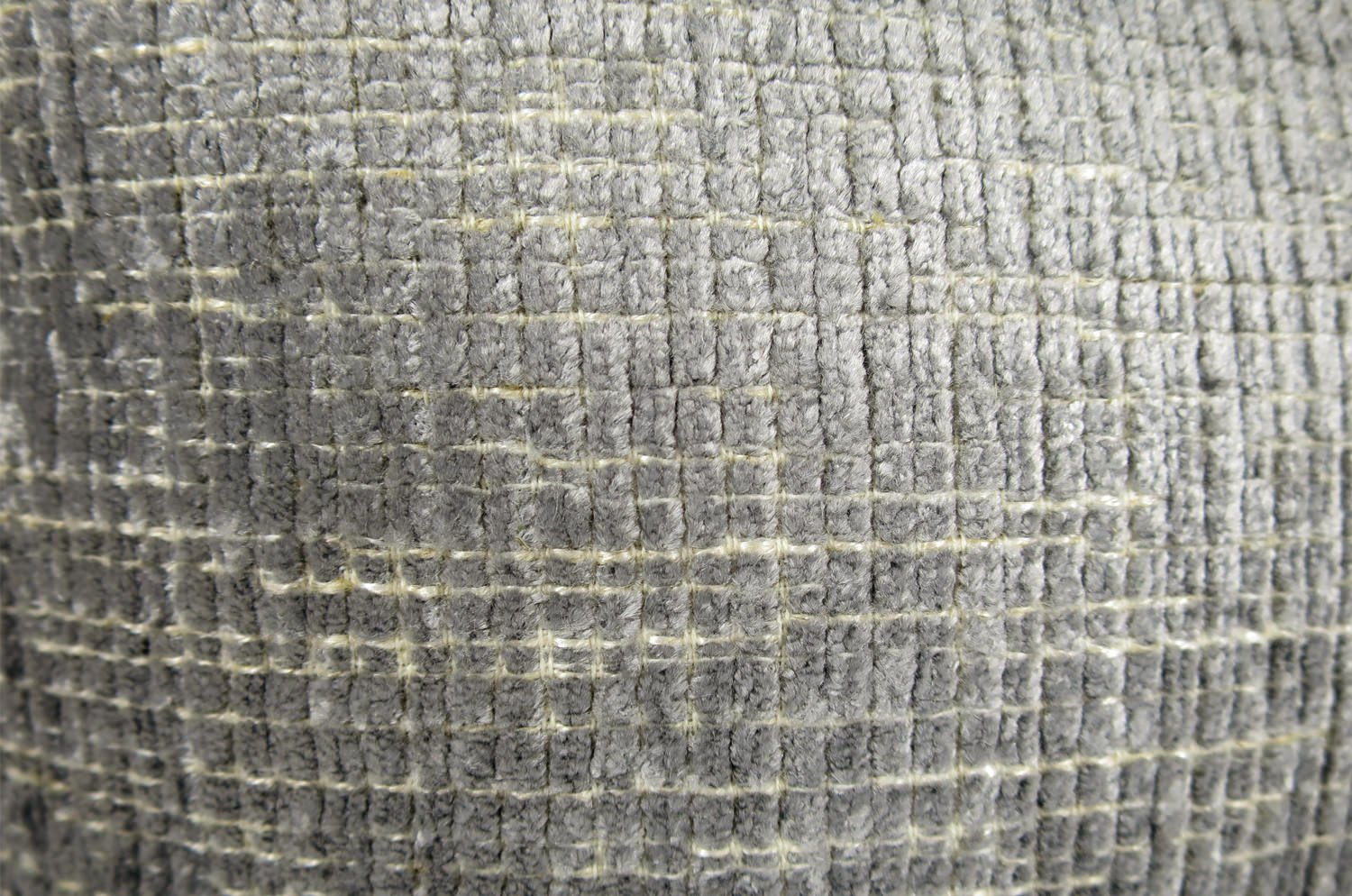 The ROUEN アルマーニカーザ ルーアン ジャカードベルベットクッション(シルバー) 45×30cm 中材付 - HOUSE OF JAPAN Shop