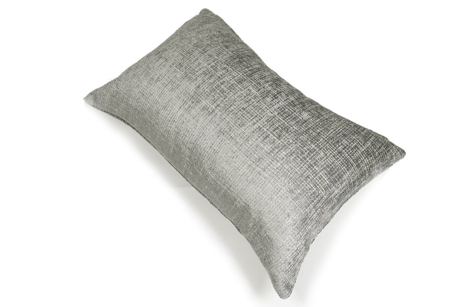 The ROUEN アルマーニカーザ ルーアン ジャカードベルベットクッション(シルバー) 45×30cm 中材付 - HOUSE OF JAPAN Shop