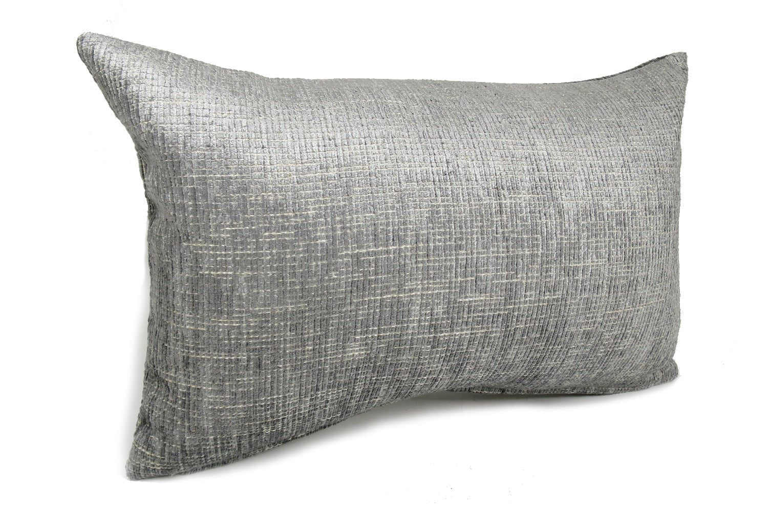 The ROUEN アルマーニカーザ ルーアン ジャカードベルベットクッション(シルバー) 45×30cm 中材付 - HOUSE OF JAPAN Shop