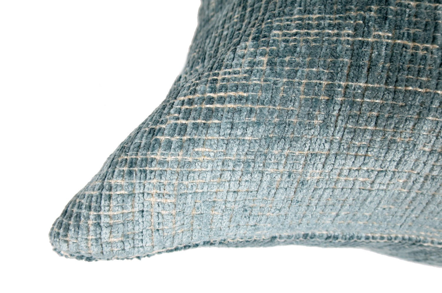 The ROUEN アルマーニカーザ ルーアン ジャカードベルベットクッション(スカイブルー) 50×30cm 中材付 - HOUSE OF JAPAN Shop