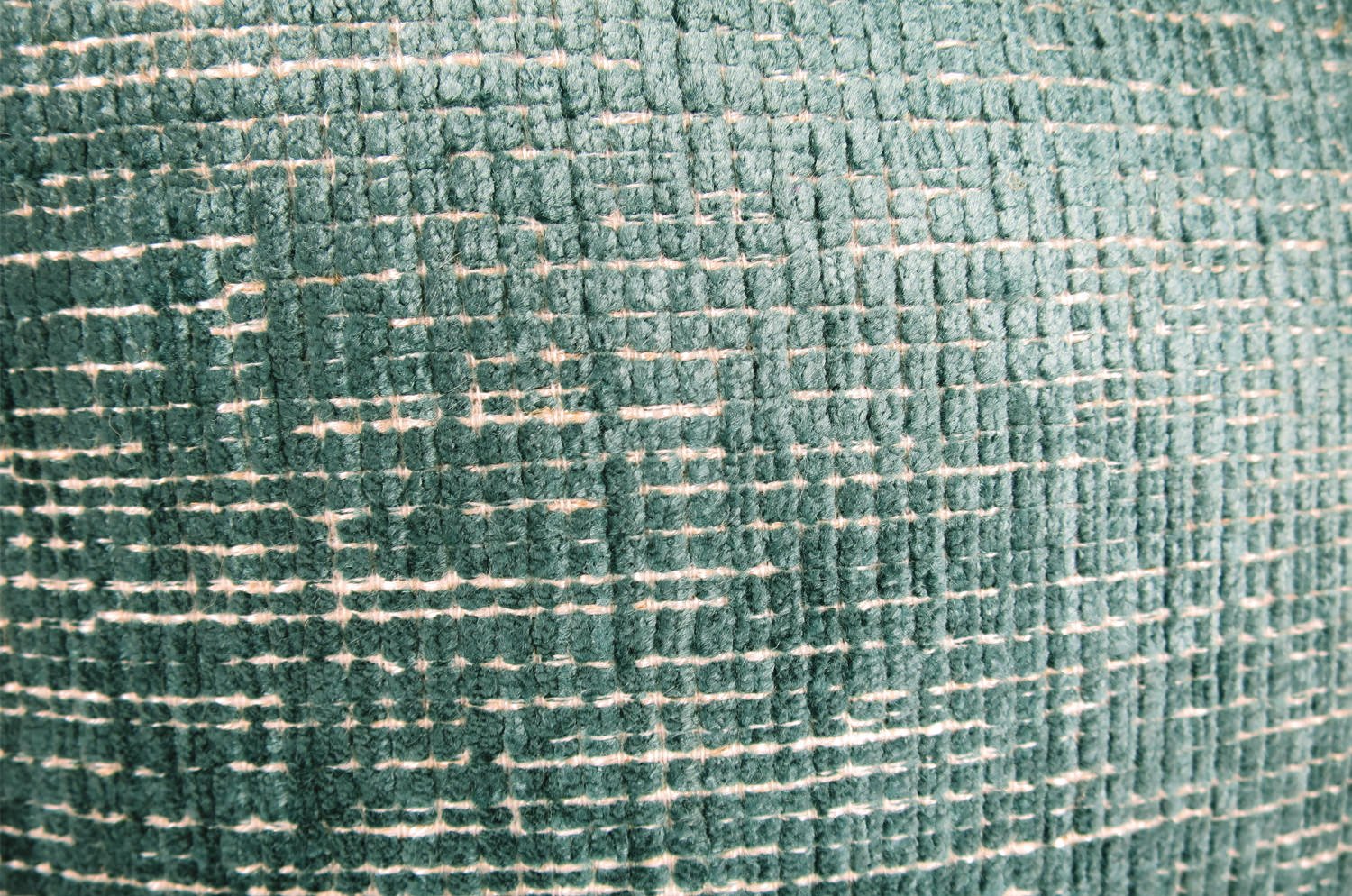 The ROUEN アルマーニカーザ ルーアン ジャカードベルベットクッション(VIRIDIAN) 45×30cm 中材付 - HOUSE OF JAPAN Shop