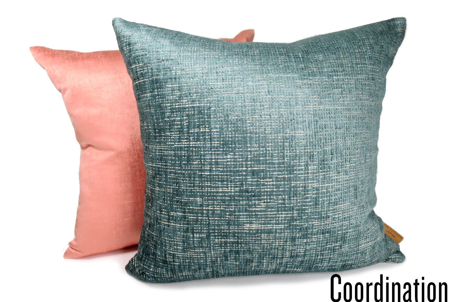 The ROUEN アルマーニカーザ ルーアン ジャカードベルベットクッションカバー(VIRIDIAN) 45×45cm - HOUSE OF JAPAN Shop