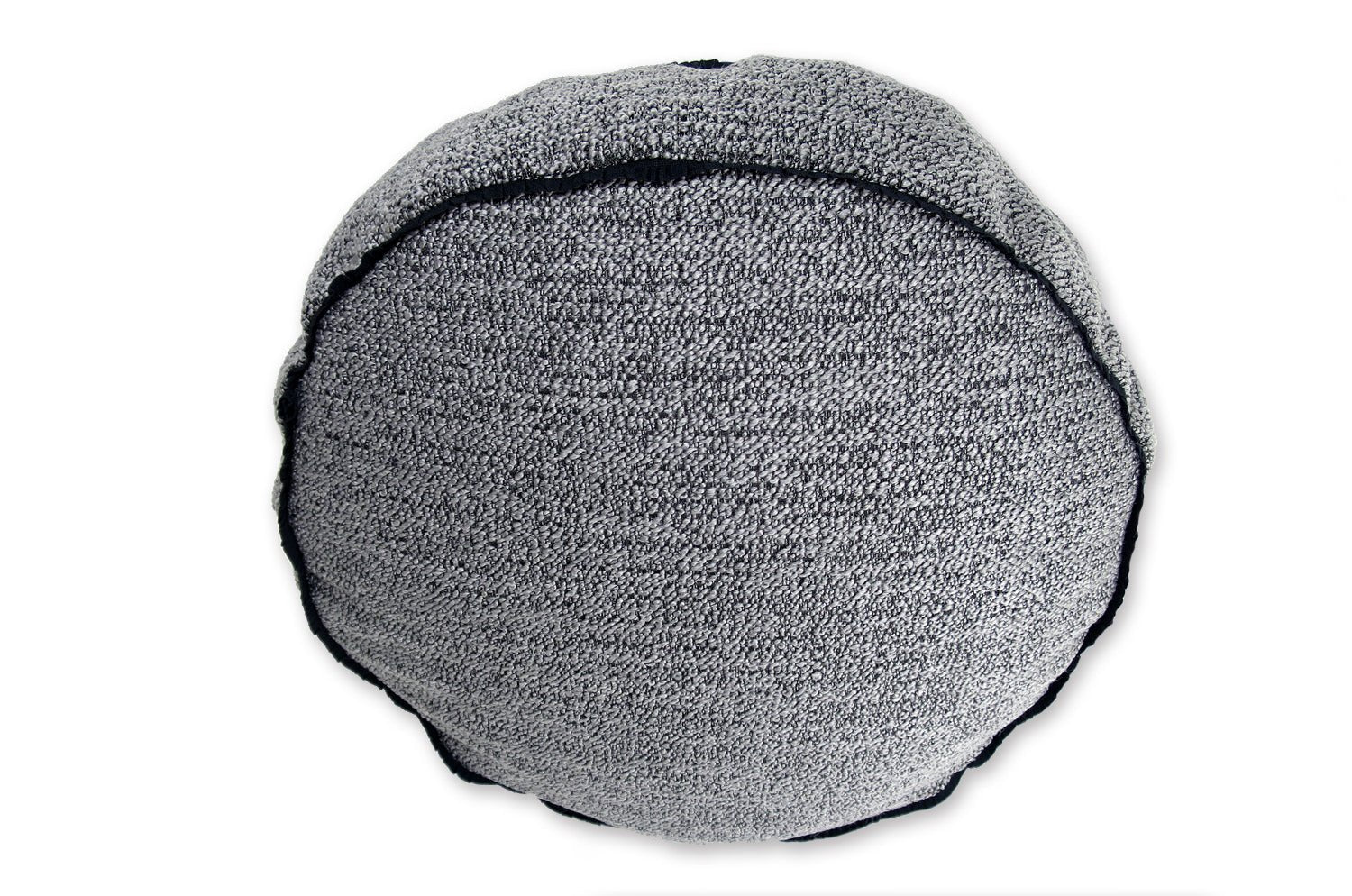 The ROUND ダークブークレ ラウンドクッション Φ42×12cm 中材付 - HOUSE OF JAPAN Shop