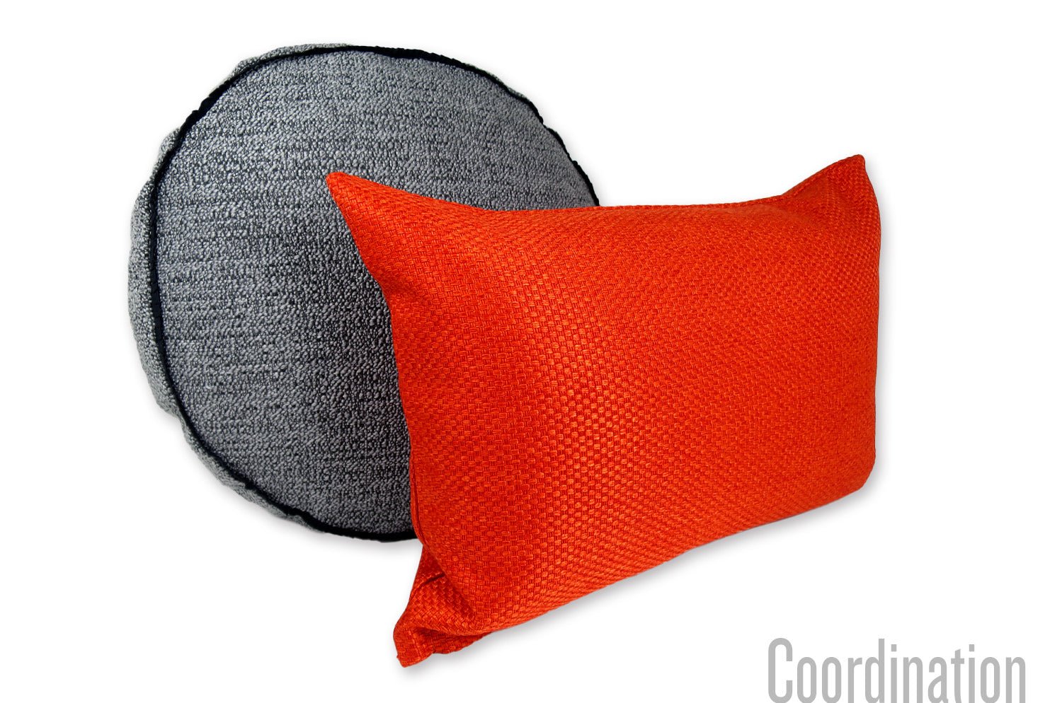 The ROUND ダークブークレ ラウンドクッション Φ42×12cm 中材付 - HOUSE OF JAPAN Shop