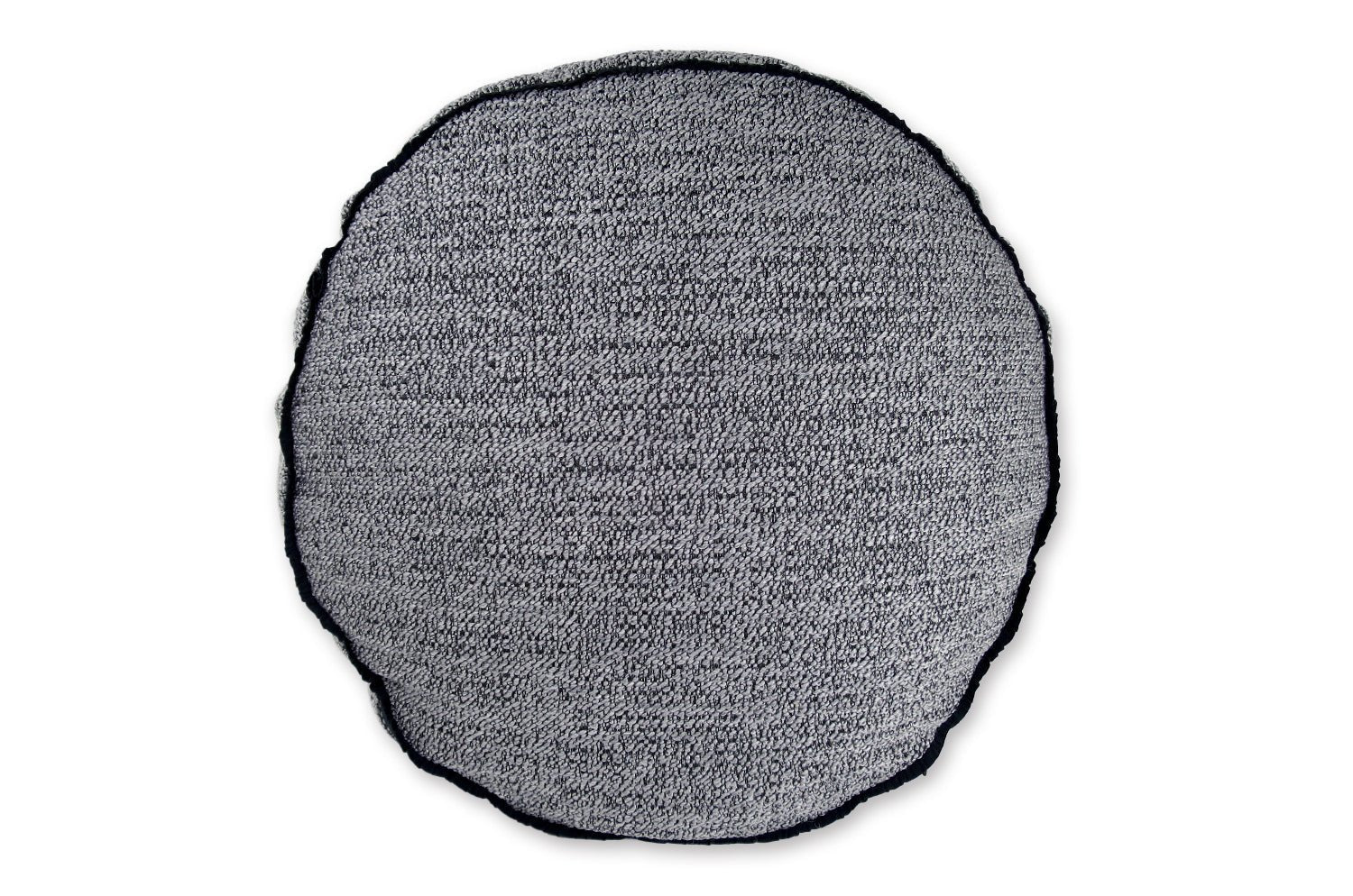 The ROUND ダークブークレ ラウンドクッション Φ42×12cm 中材付 - HOUSE OF JAPAN Shop