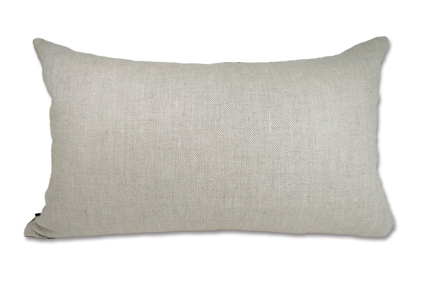 The Royal jacquard Stripe ロイヤルジャガードストライプクッション(NATUREL) 65×40cm 中材付 - HOUSE OF JAPAN Shop