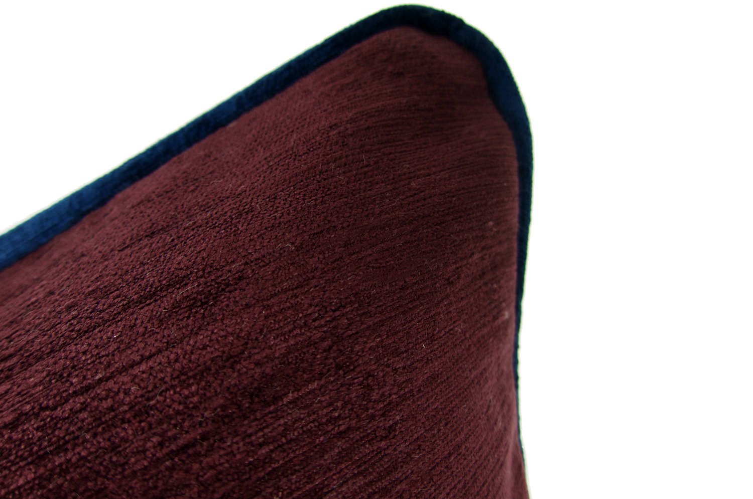 The Royal velor ロイヤルベロア パイピングクッションカバー レッドパープル 45cm角 - HOUSE OF JAPAN Shop