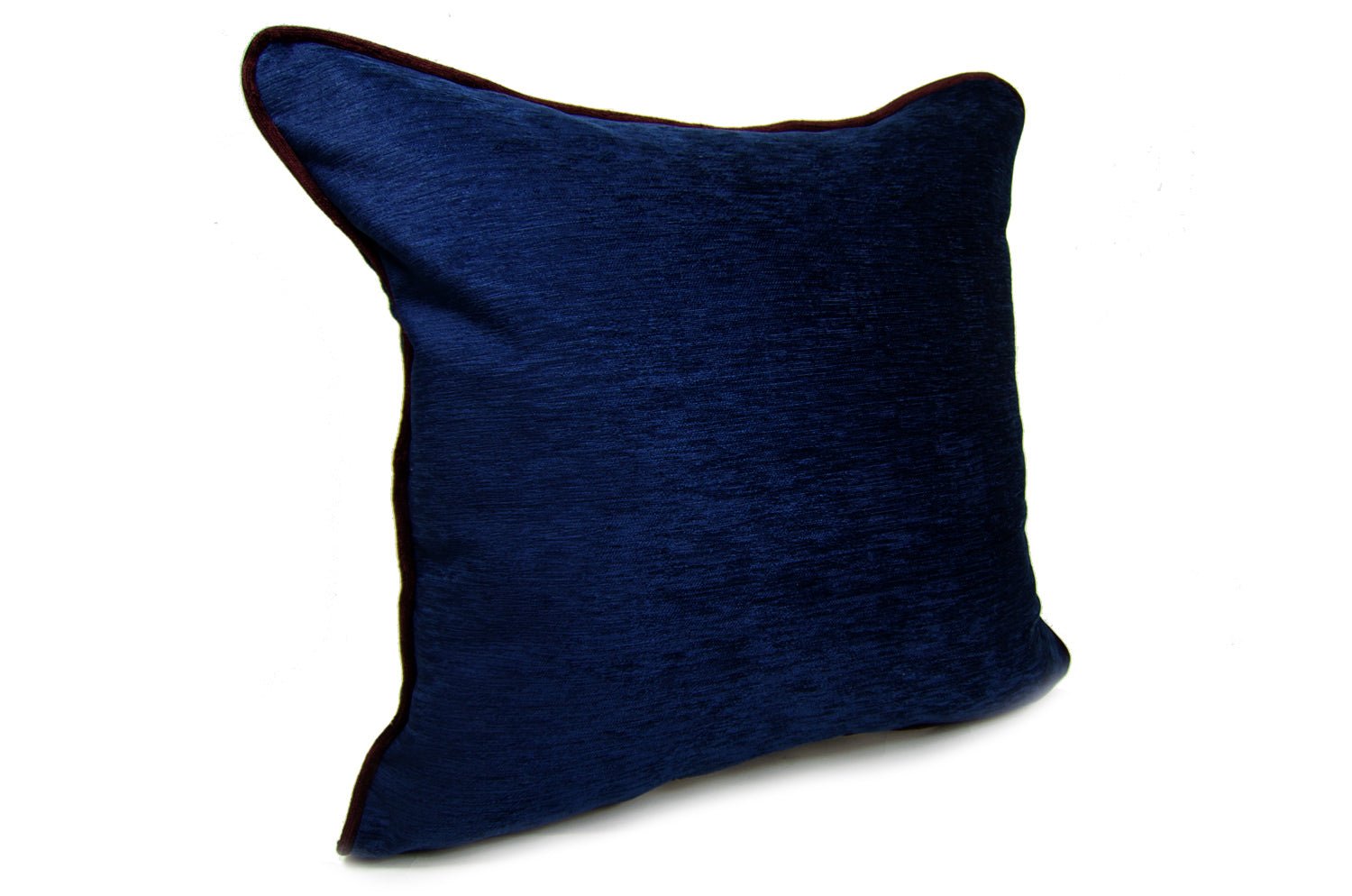 The Royal velour ロイヤルベロア パイピングクッションカバー ネイビー 45cm角 - HOUSE OF JAPAN Shop