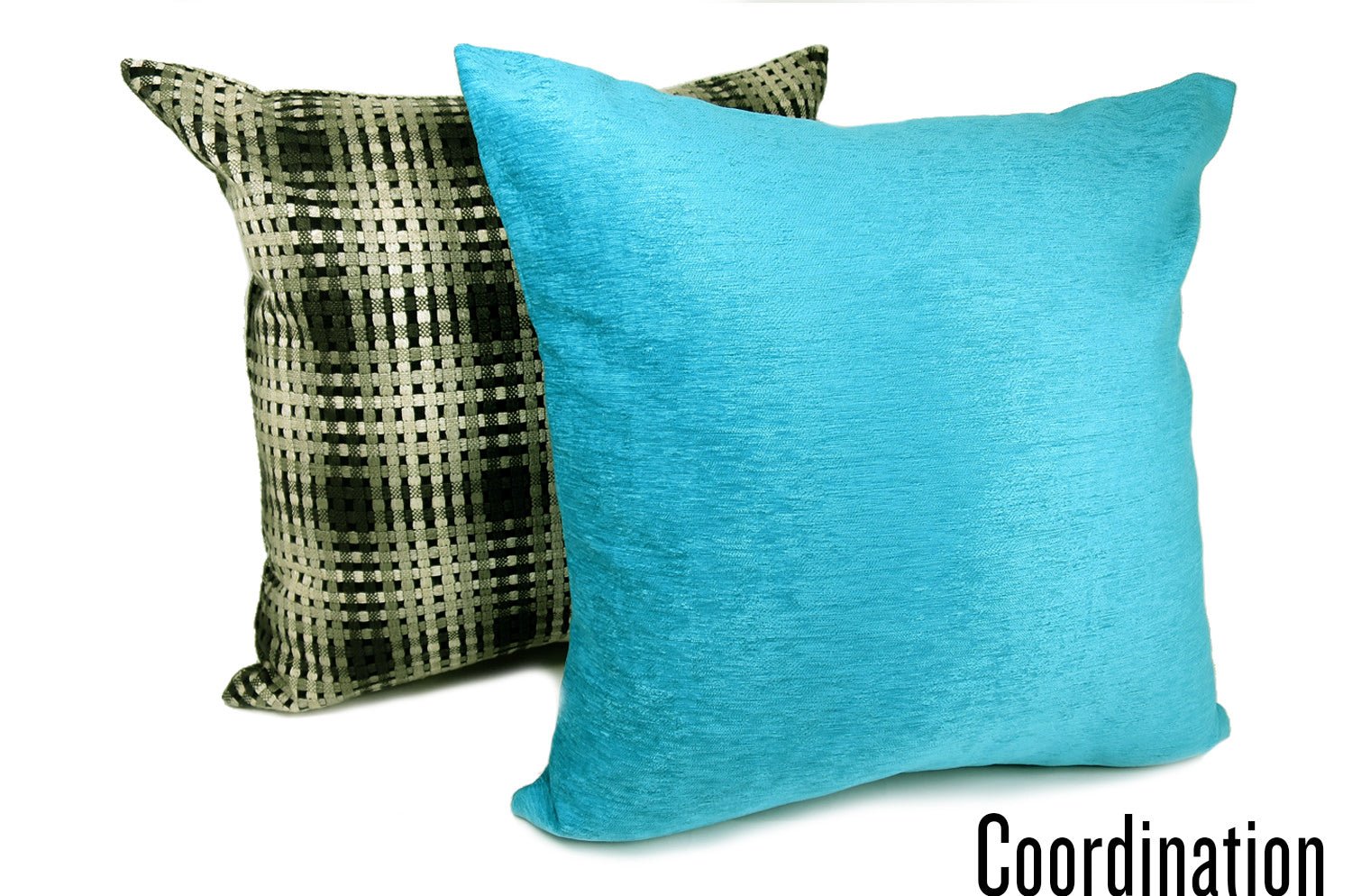 The Royal velour ロイヤルベロア クッションカバー BLUE ATOLL 45×45cm - HOUSE OF JAPAN Shop