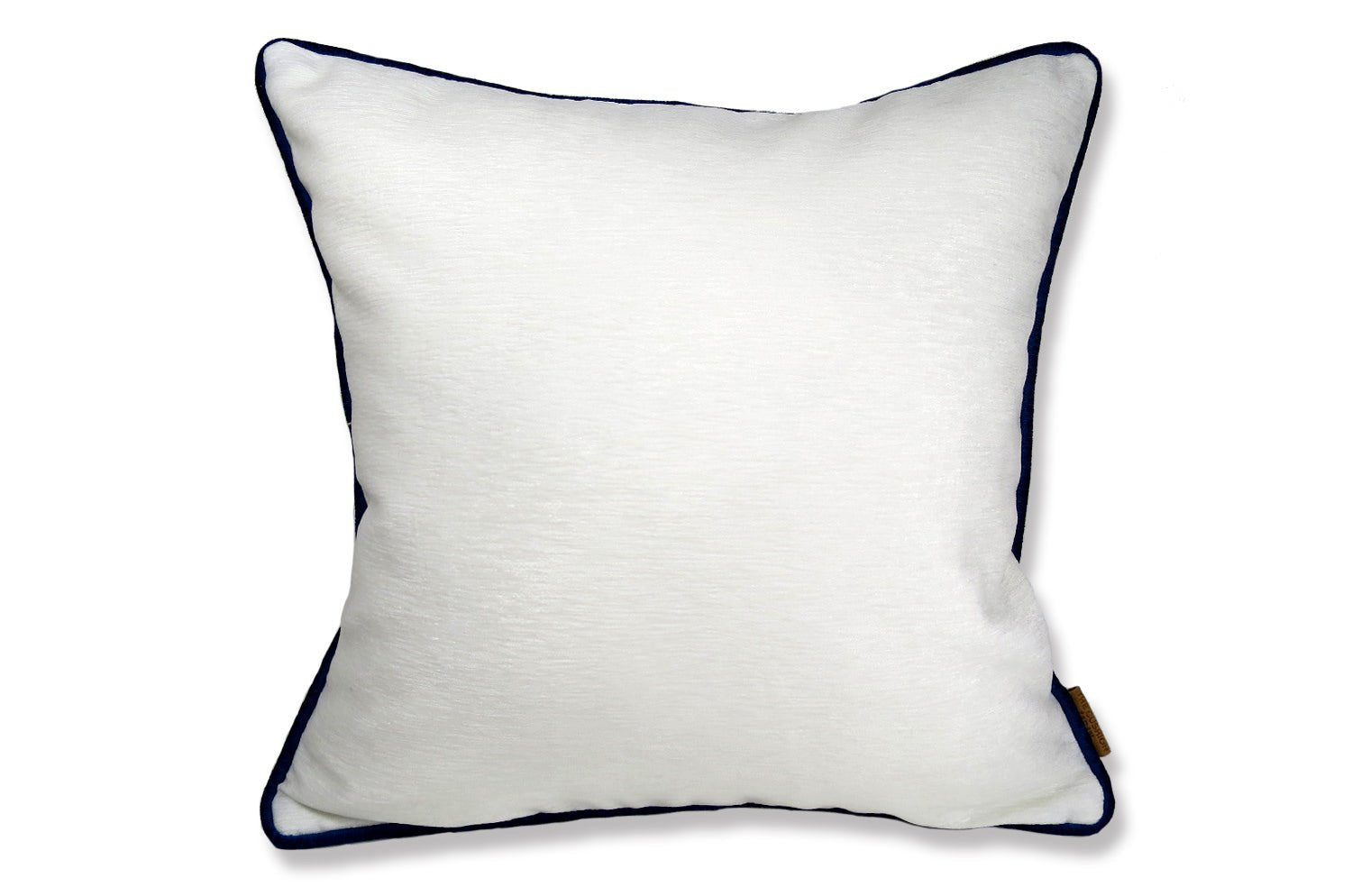The Royal velour ロイヤルベロア パイピングクッションカバー SnowWhite 45×45cm - HOUSE OF JAPAN Shop