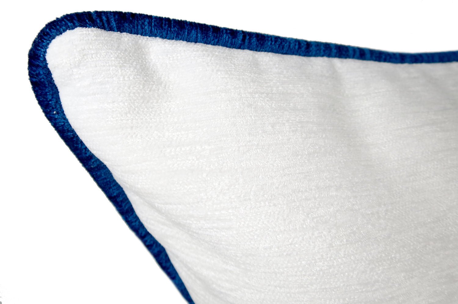 The Royal velour ロイヤルベロア パイピングクッションカバー SnowWhite 45×45cm - HOUSE OF JAPAN Shop