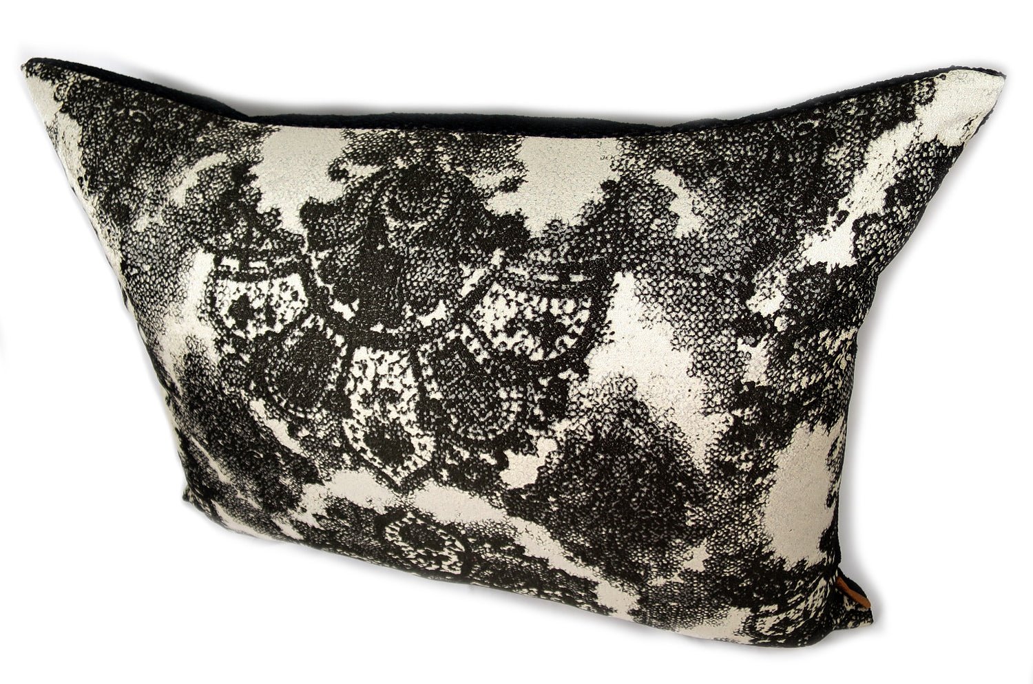 The RUBELLI/FIAMMETTA ダマスクDARKクッション イタリア製ファブリック 64×50cm 中材付 - HOUSE OF JAPAN Shop