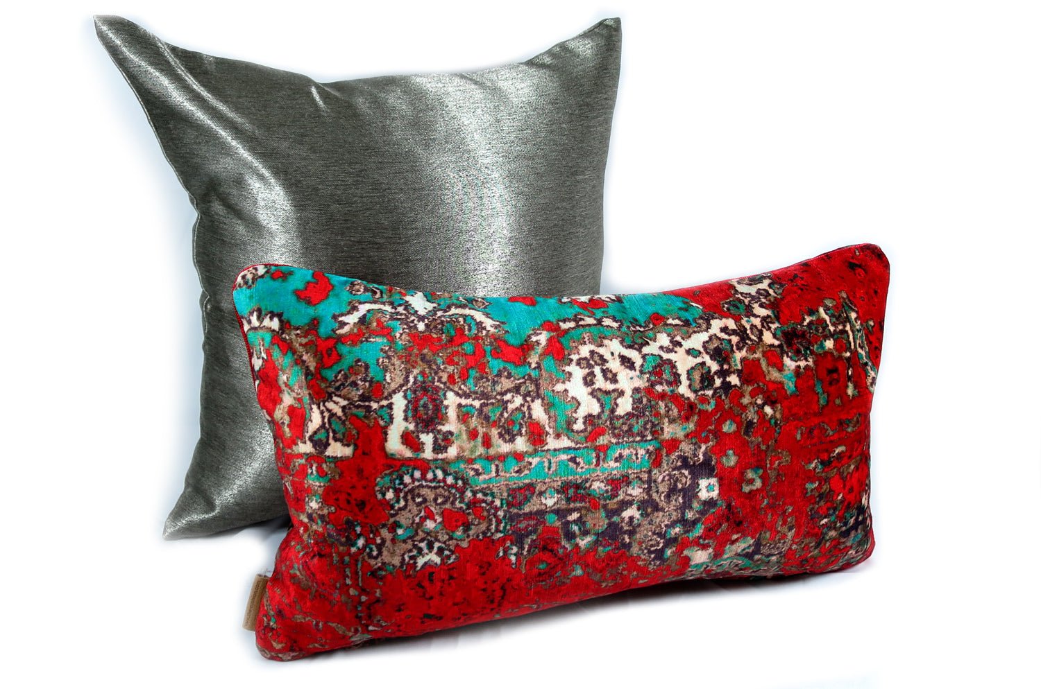 The Shade Carpet レッドベルベットクッション 50×30cm 中材付 - HOUSE OF JAPAN Shop