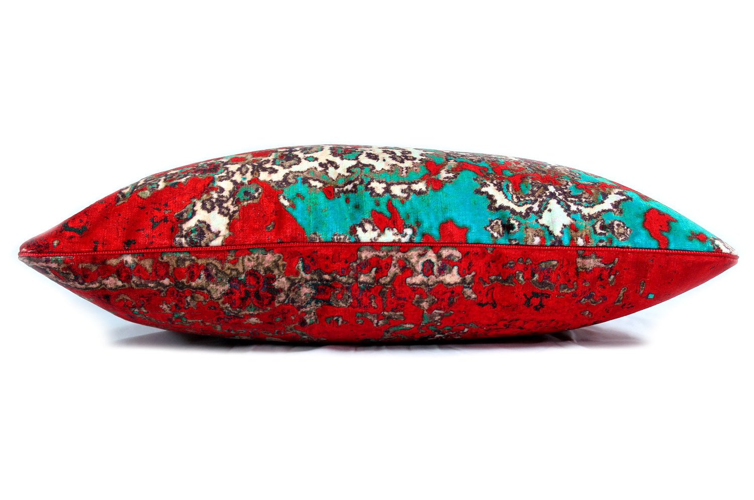 The Shade Carpet レッドベルベットクッション 50×30cm 中材付 - HOUSE OF JAPAN Shop