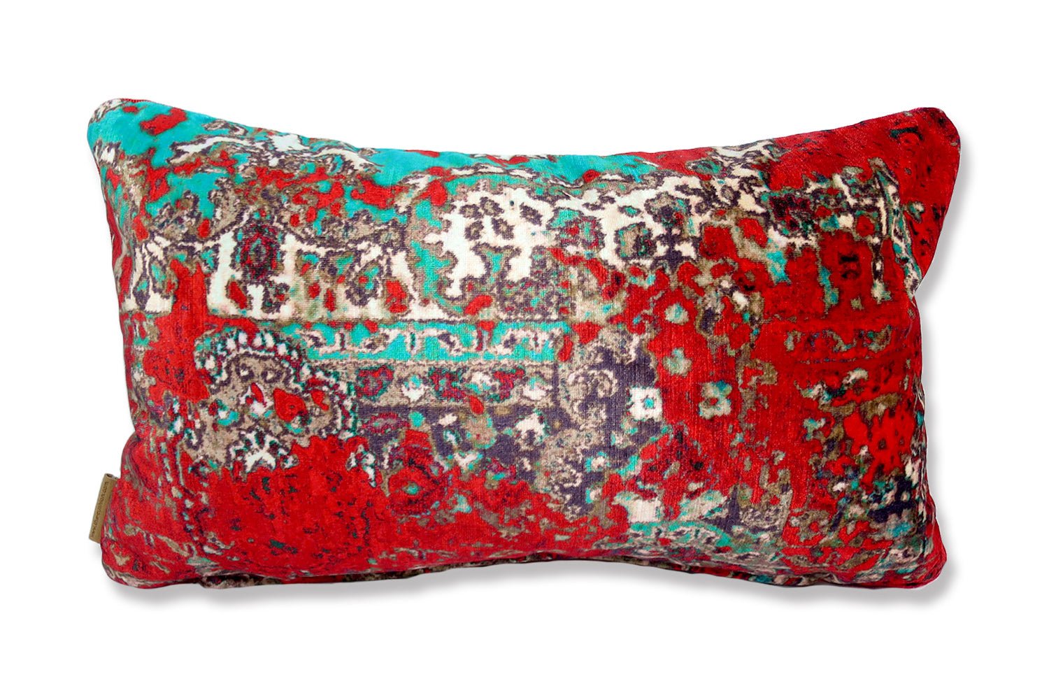 The Shade Carpet レッドベルベットクッション 50×30cm 中材付 - HOUSE OF JAPAN Shop