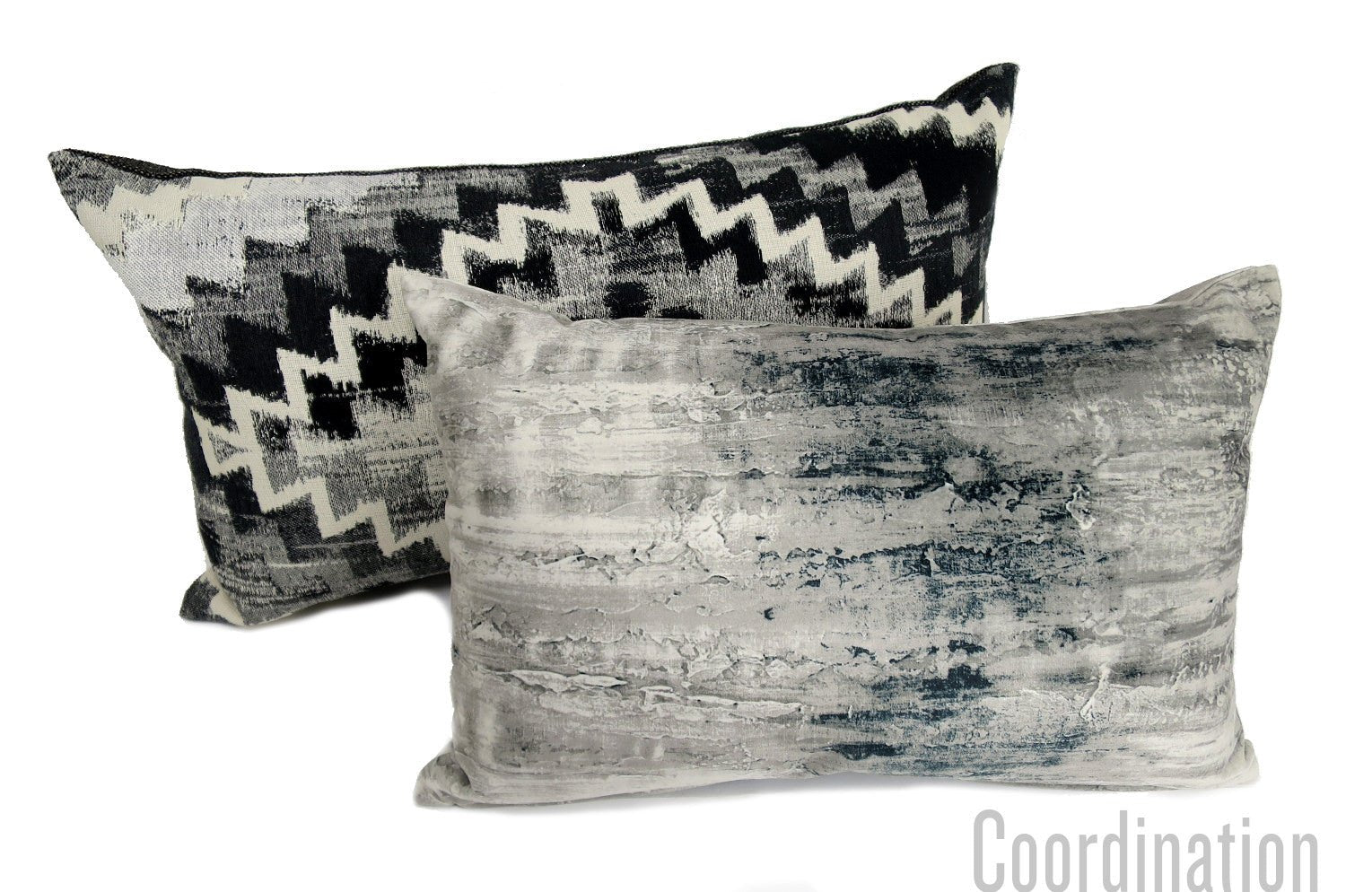 The Shadow Velvet クッション グレーシェード 45×30cm 中材付 - HOUSE OF JAPAN Shop