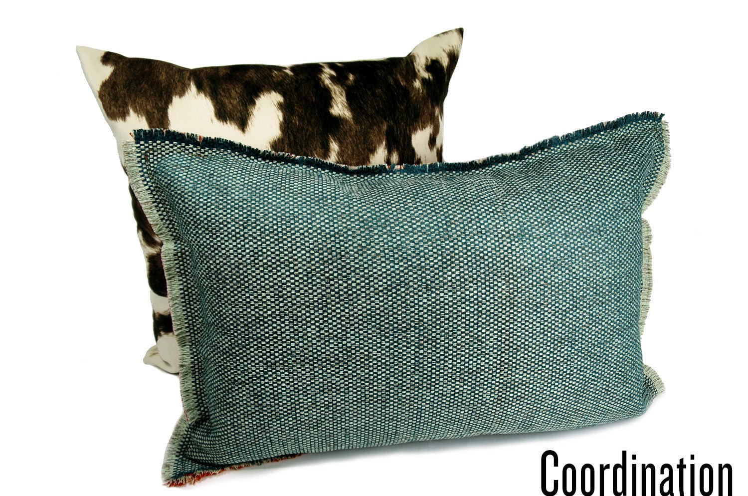 The Shaggy シャギーフリンジ 2カラークッション 52(55)×35(39)cm 中材付 - HOUSE OF JAPAN Shop