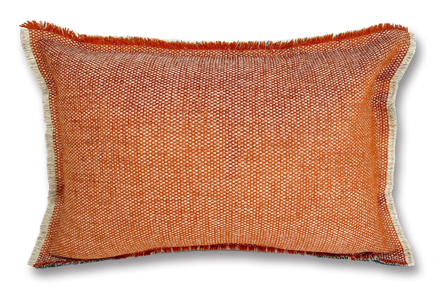 The Shaggy シャギーフリンジ 2カラークッション 52(55)×35(39)cm 中材付 - HOUSE OF JAPAN Shop