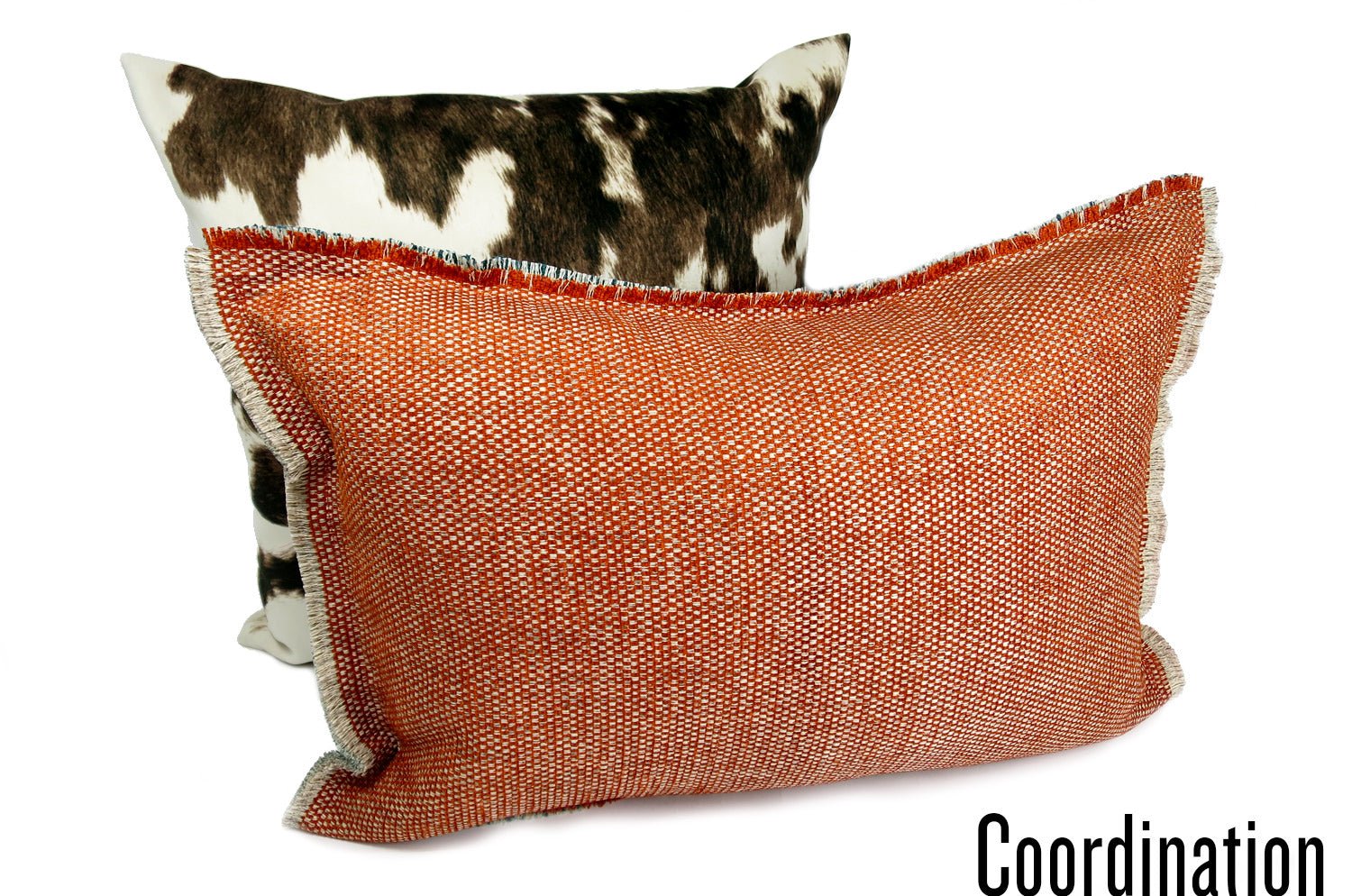 The Shaggy シャギーフリンジ 2カラークッション 52(55)×35(39)cm 中材付 - HOUSE OF JAPAN Shop