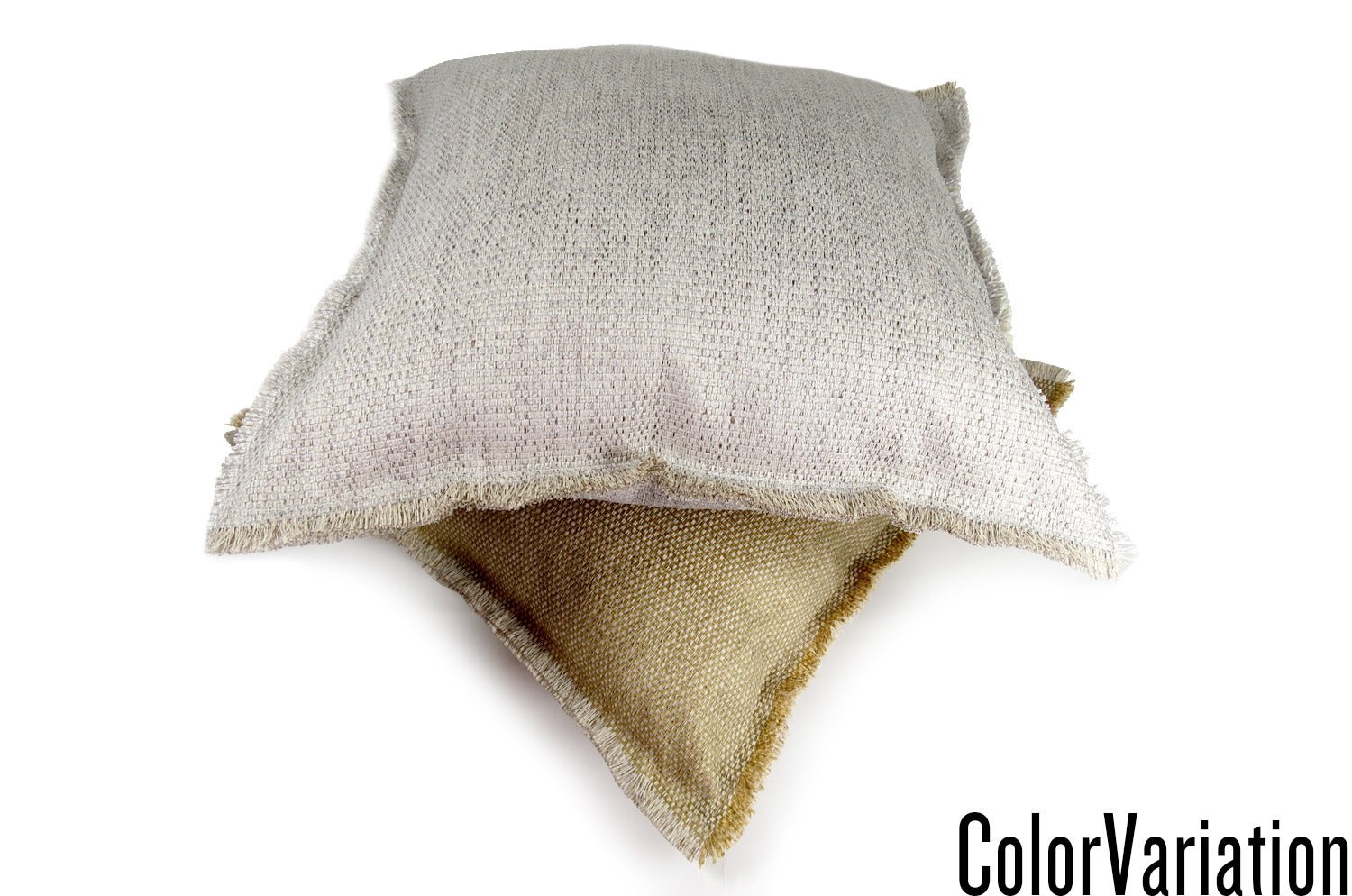 The Shaggy シャギーフリンジクッションカバー グレージュミックス 45(48)×45(48)cm - HOUSE OF JAPAN Shop