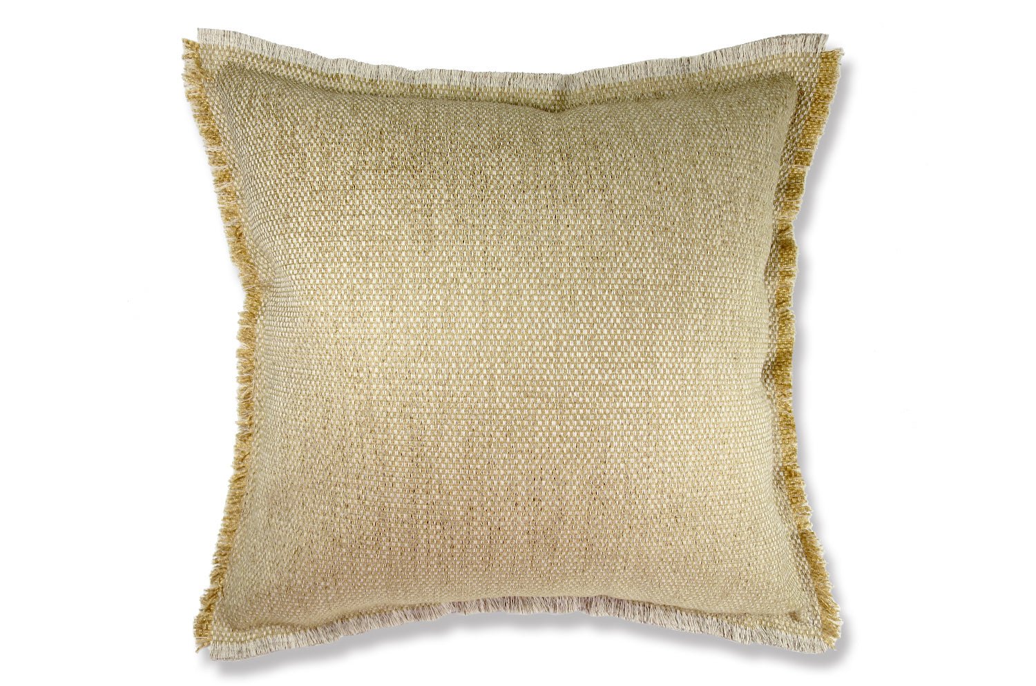 The Shaggy シャギーフリンジクッションカバー ストローカラーミックス 45(48)×45(48)cm - HOUSE OF JAPAN Shop