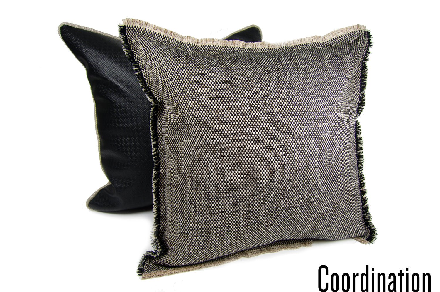 The Shaggy シャギーフリンジクッションカバー オレンジミックス 45(48)×45(48)cm - HOUSE OF JAPAN Shop