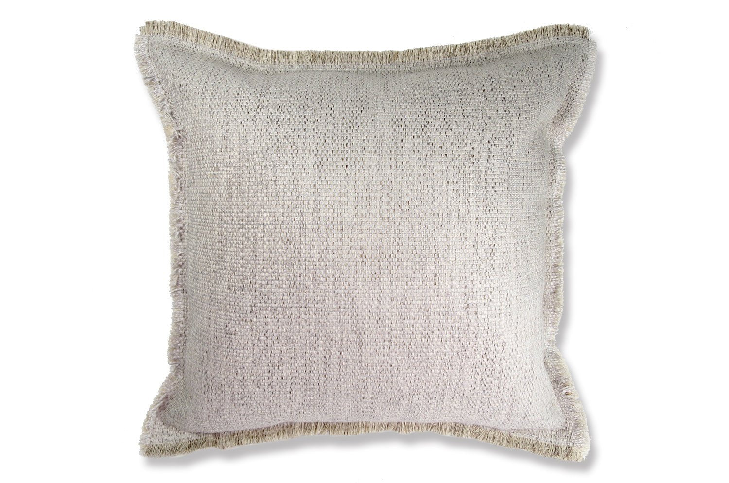 The Shaggy シャギーフリンジクッションカバー グレージュミックス 45(48)×45(48)cm - HOUSE OF JAPAN Shop