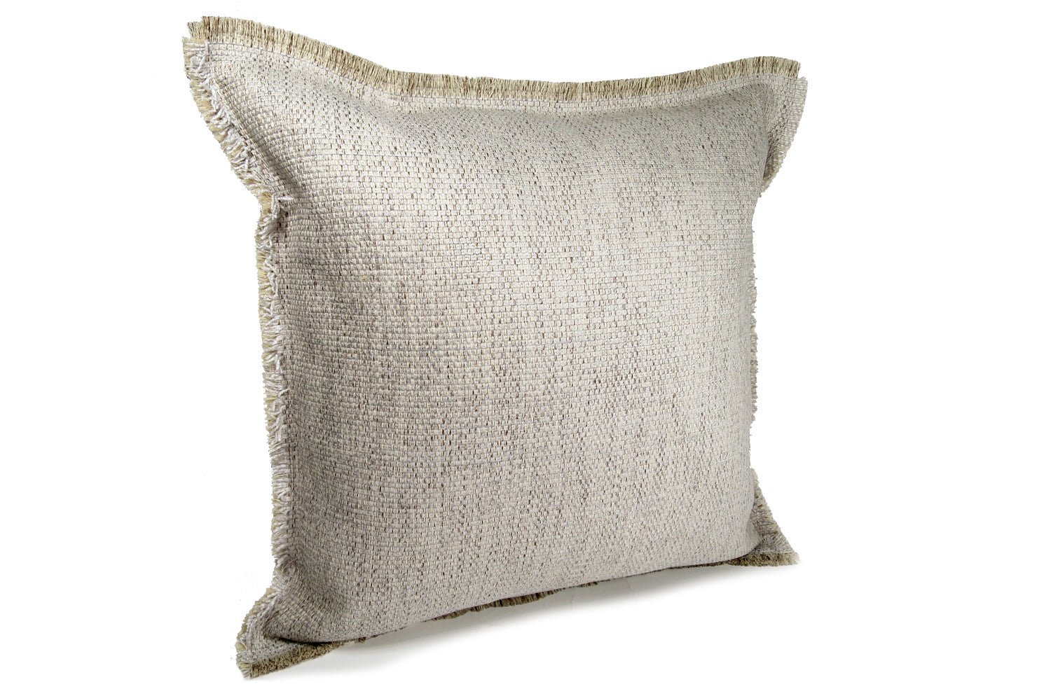 The Shaggy シャギーフリンジクッションカバー グレージュミックス 45(48)×45(48)cm - HOUSE OF JAPAN Shop