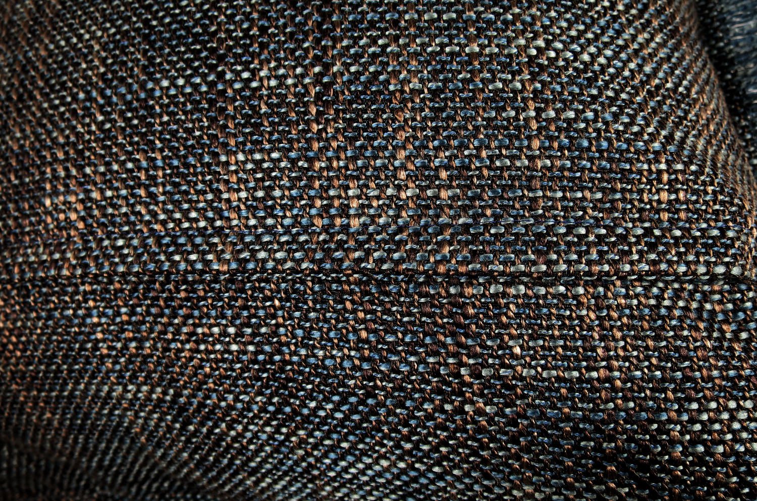 The Shaggy シャギーフリンジクッションカバー ネイビーミックス 45(49)×45(49)cm - HOUSE OF JAPAN Shop