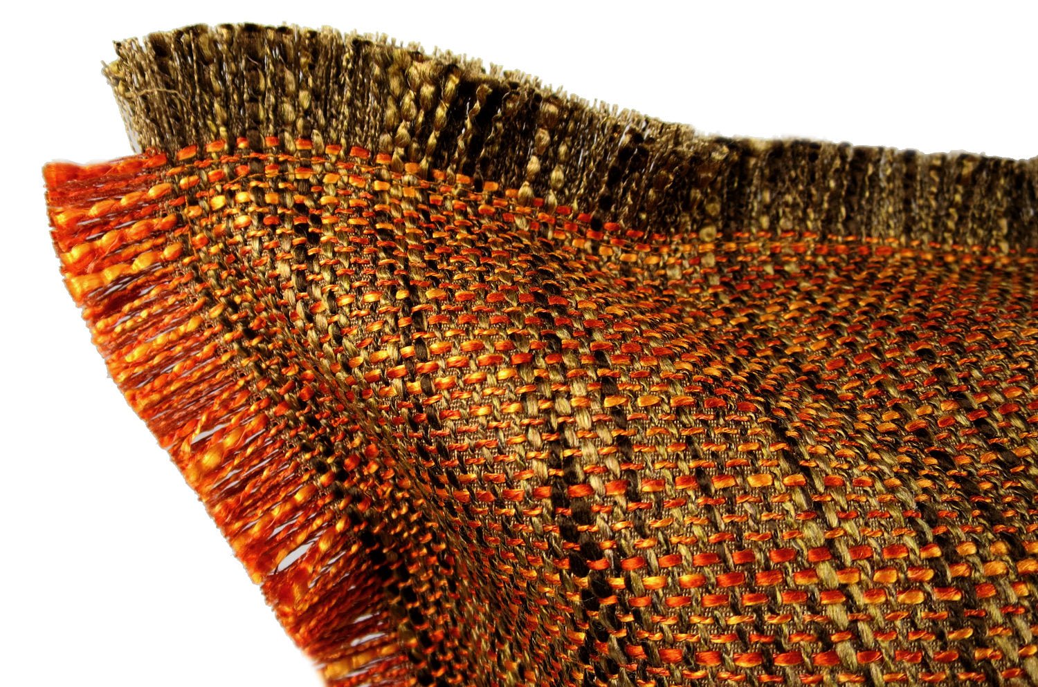 The Shaggy シャギーフリンジクッションカバー オレンジミックス 45(49)×45(49)cm - HOUSE OF JAPAN Shop