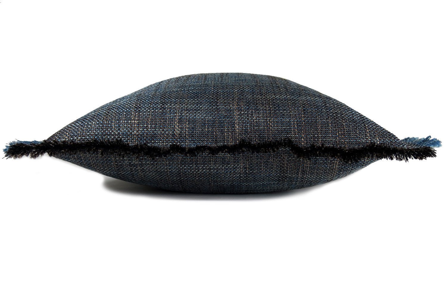 The Shaggy シャギーフリンジクッションカバー ネイビーミックス 45(49)×45(49)cm - HOUSE OF JAPAN Shop