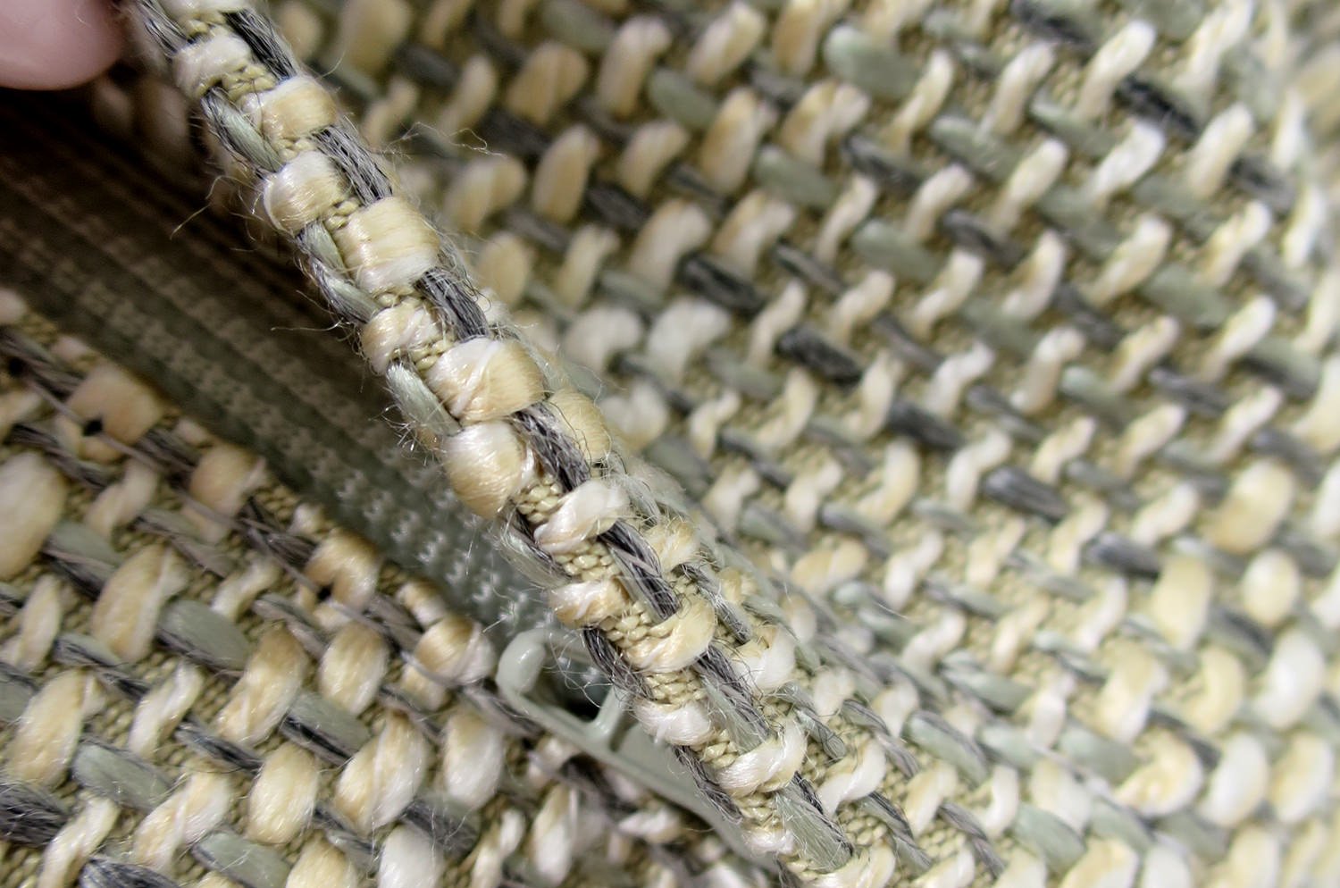 The Shaggy シャギーフリンジクッションカバー バニラ×グレーミックス 45(49)×45(49)cm - HOUSE OF JAPAN Shop