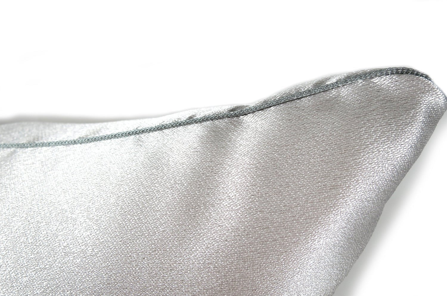 The Shine Silver シャインシルバークッション 60×40cm 中材付 - HOUSE OF JAPAN Shop
