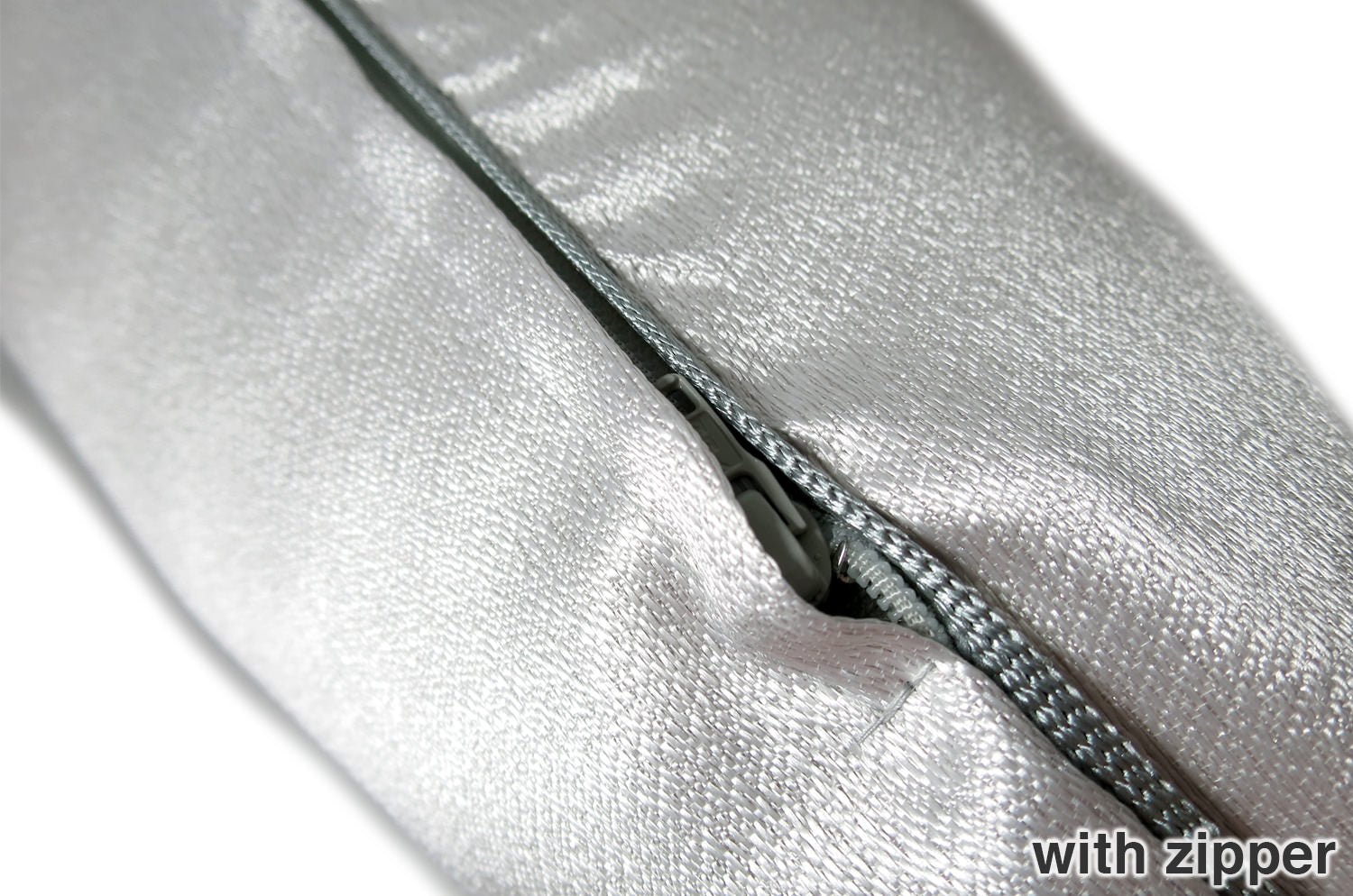 The Shine Silver シャインシルバークッション 60×40cm 中材付 - HOUSE OF JAPAN Shop