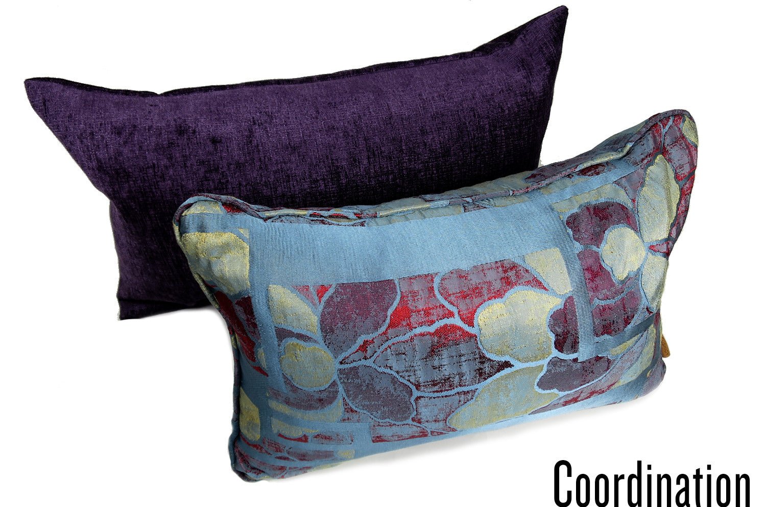 The Shiny Velvet シャイニーベルベットクッション グレープ 50×30cm 中材付 - HOUSE OF JAPAN Shop