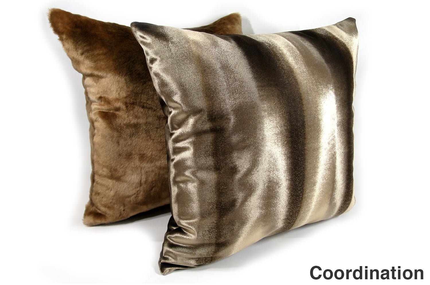 The Shiny Velvet Stripe シャイニーベルベットストライプクッションカバー 45×45cm - HOUSE OF JAPAN Shop