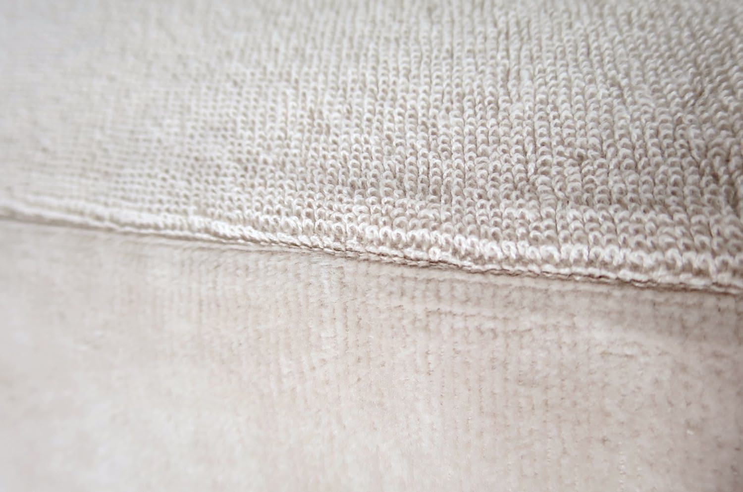 The Shirring Towel ベルベットタッチシャーリングタオルクッションカバー ペールローズ 50×50cm - HOUSE OF JAPAN Shop