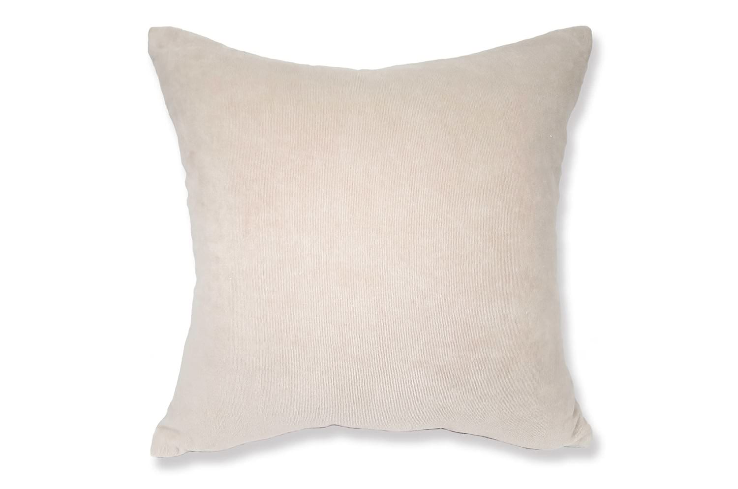 The Shirring Towel ベルベットタッチシャーリングタオルクッションカバー ペールローズ 50×50cm - HOUSE OF JAPAN Shop