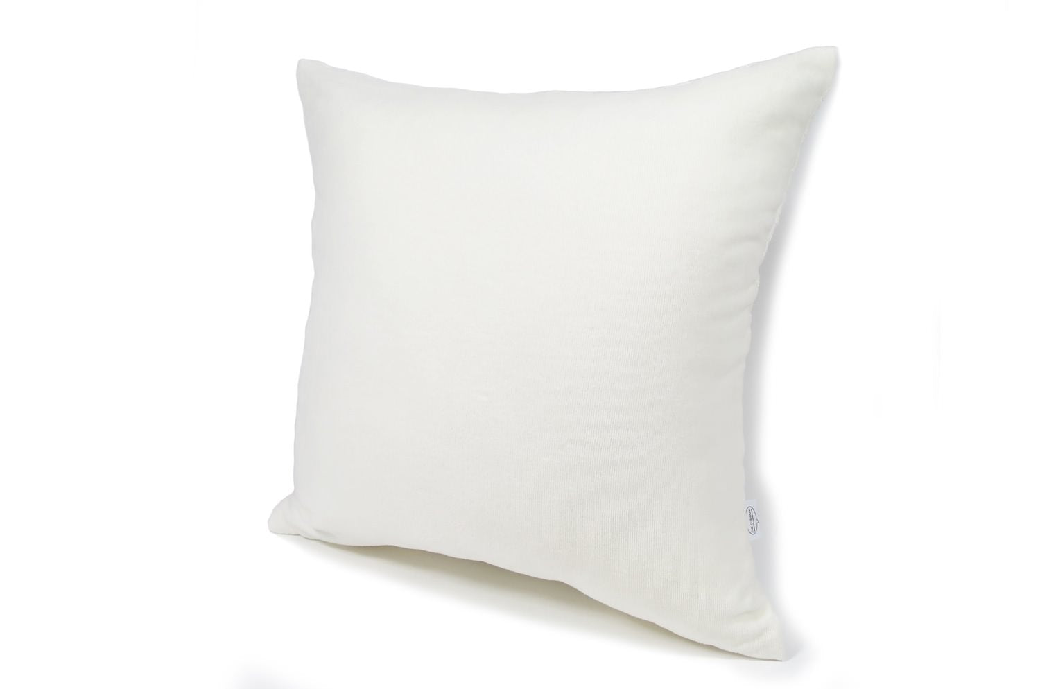 The Shirring Towel ベルベットタッチシャーリングタオルクッションカバー ホワイト 50×50cm - HOUSE OF JAPAN Shop