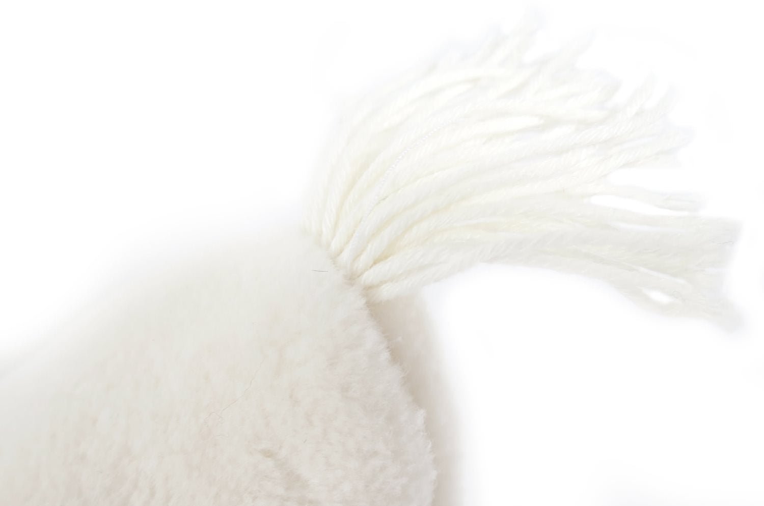 The Smile スマイル 『ニコフェイス®』刺繍オーガニックコットンファークッション 40×40cm 中材付 - HOUSE OF JAPAN Shop