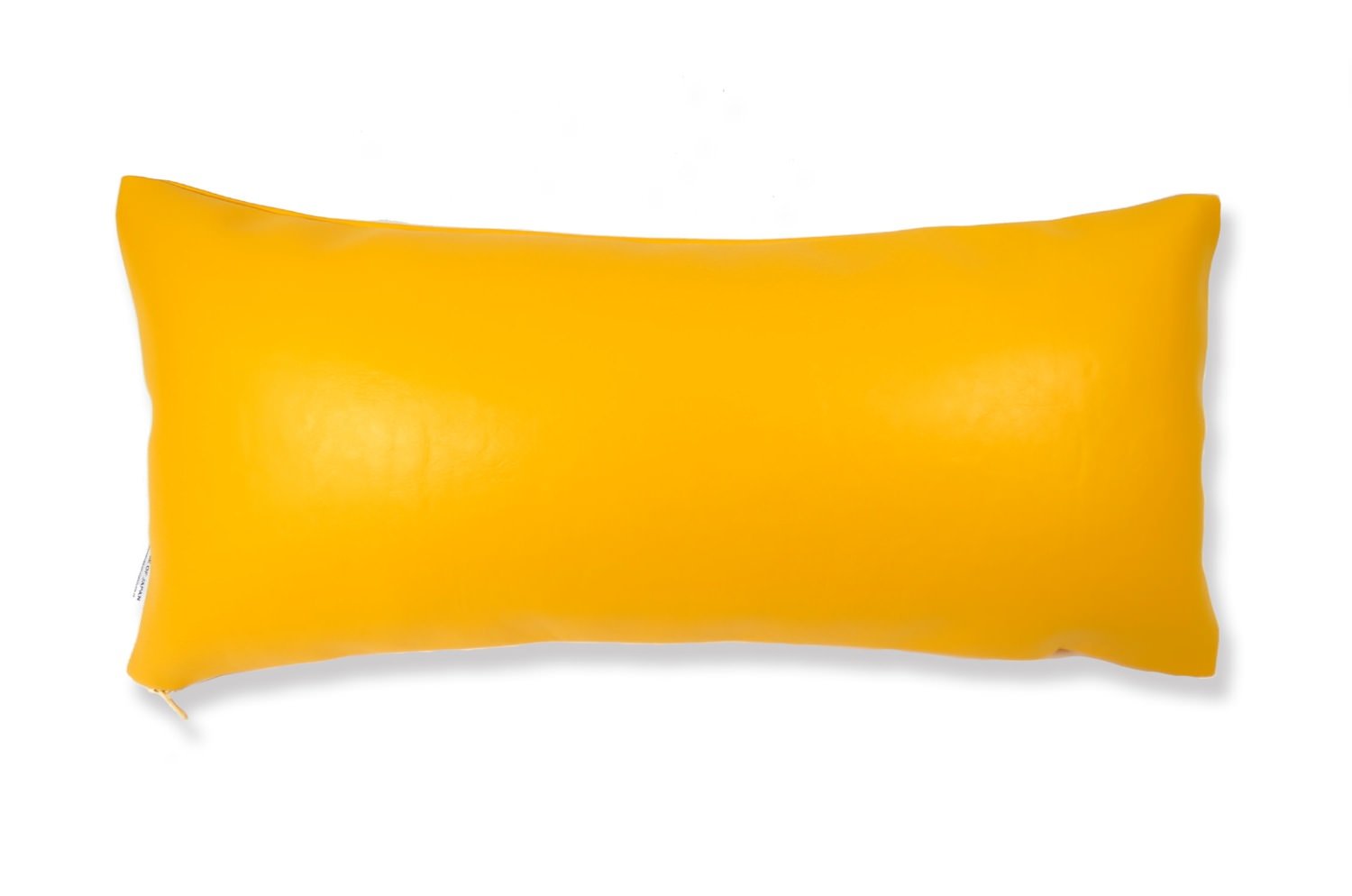 The Smile スマイル キュートブラックスマイル 『ニコフェイス®』刺繍クッション イエロー 45×20cm 中材付 - HOUSE OF JAPAN Shop