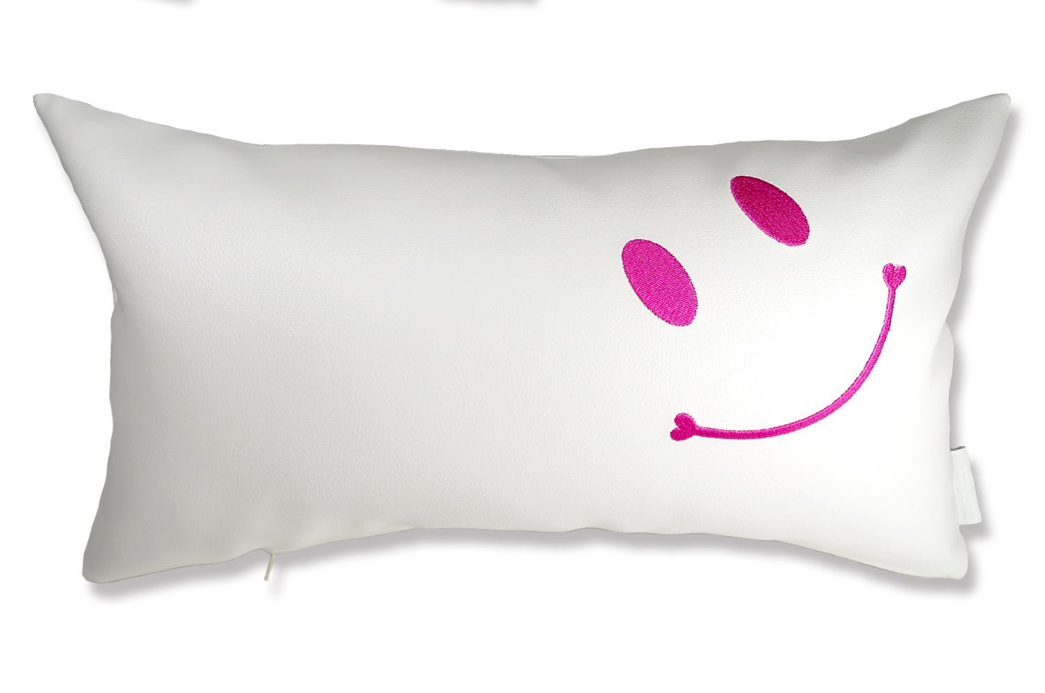 The Smile スマイル Work&Study クッションセット ピンク刺繍『ニコフェイス®』 中材付 - HOUSE OF JAPAN Shop