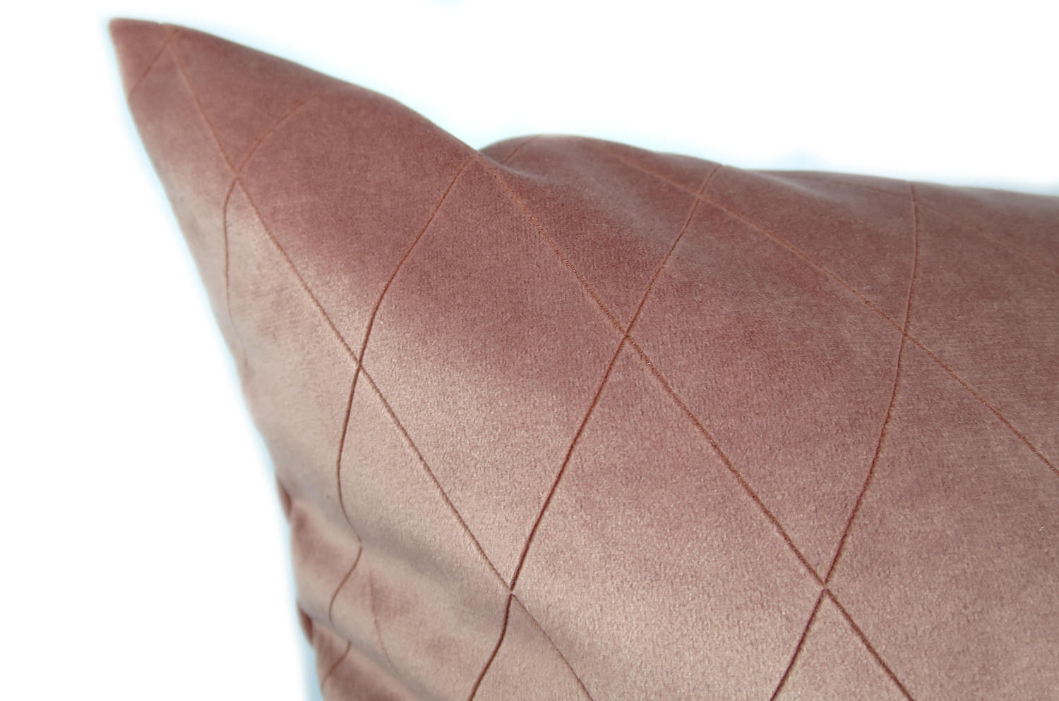 The Smokey Pink スペイン製起毛スエード調クッションカバー スモーキーピンク 50×50cm - HOUSE OF JAPAN Shop