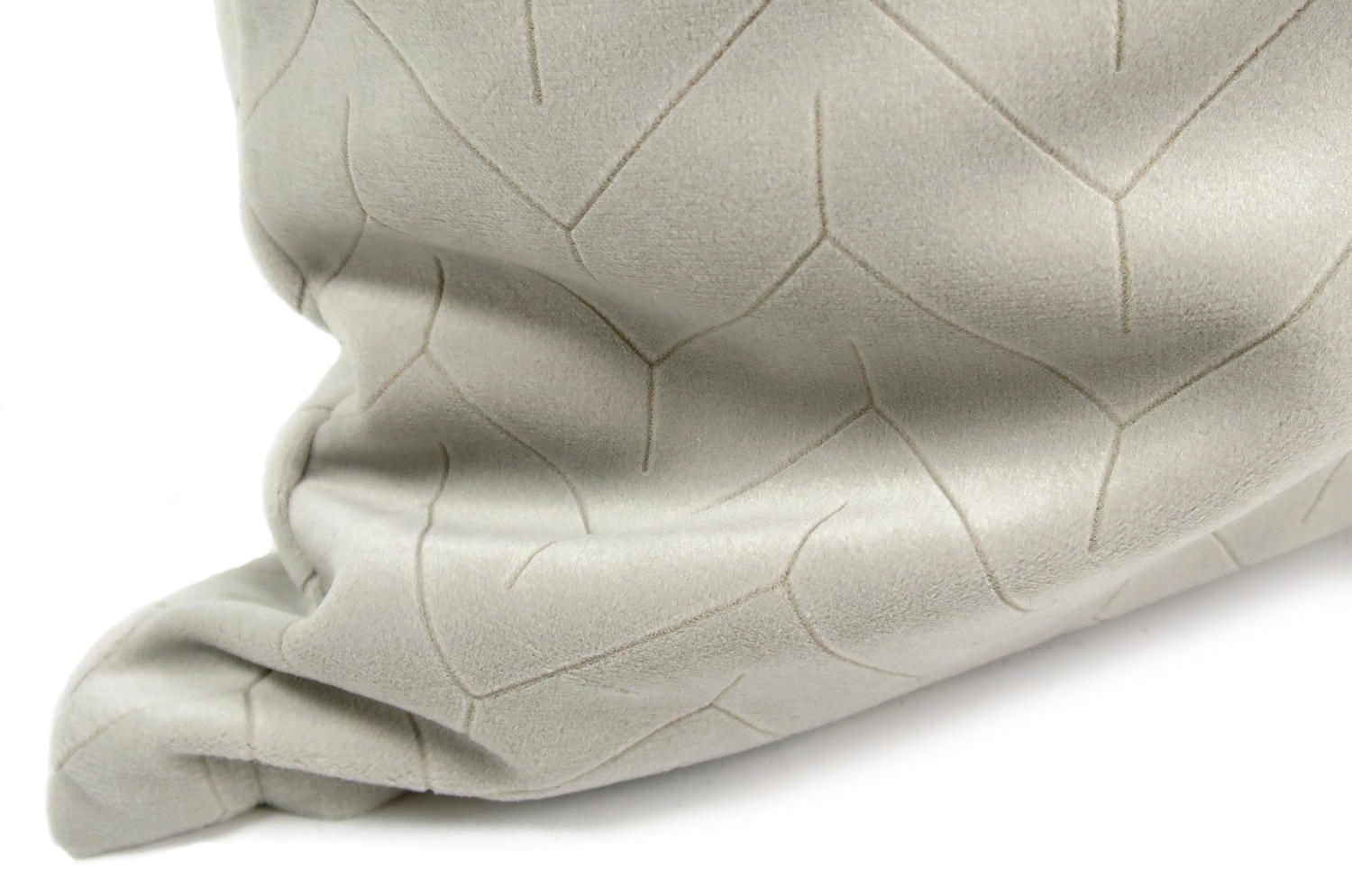 The Smoky White スペイン製起毛スエード調 ミニクッション (スモーキーホワイト) 35×35cm 中材付 - HOUSE OF JAPAN Shop