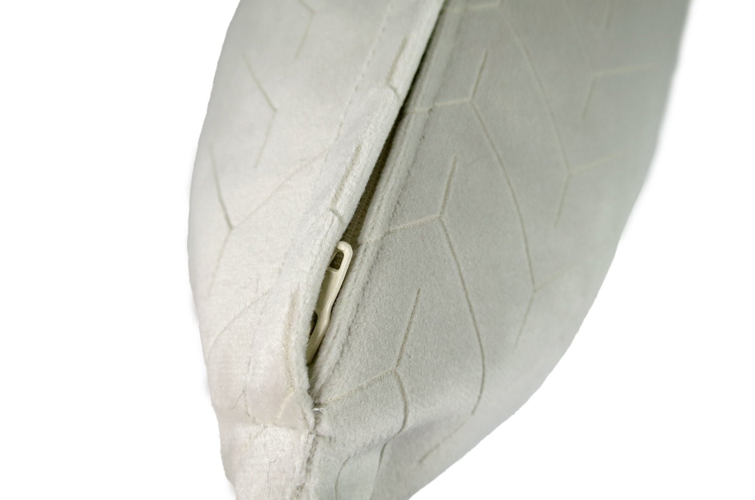 The Smoky White スペイン製起毛スエード調 ミニクッション (スモーキーホワイト) 35×35cm 中材付 - HOUSE OF JAPAN Shop