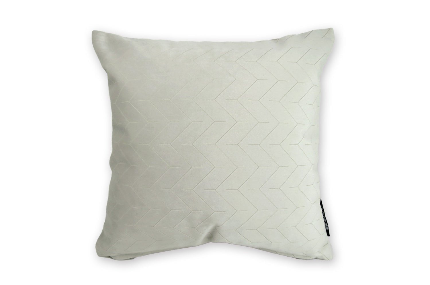 The Smoky White スペイン製起毛スエード調 ミニクッション (スモーキーホワイト) 35×35cm 中材付 - HOUSE OF JAPAN Shop