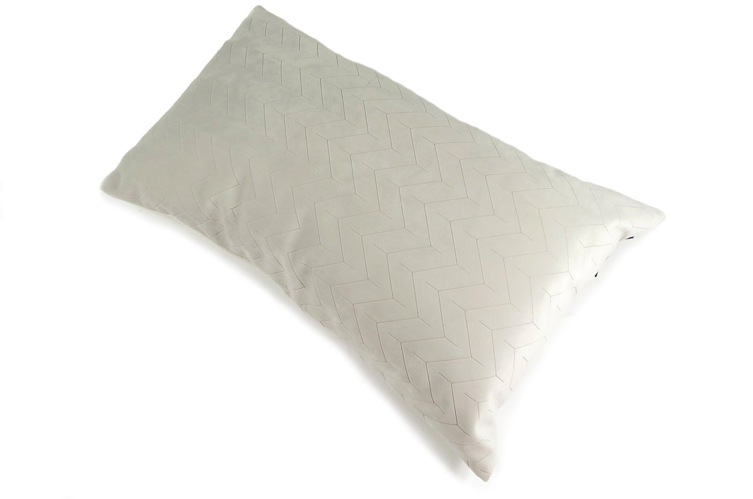 The Smoky White スペイン製起毛スエード調横長クッション スモーキーホワイト 50×30cm 中材付 - HOUSE OF JAPAN Shop