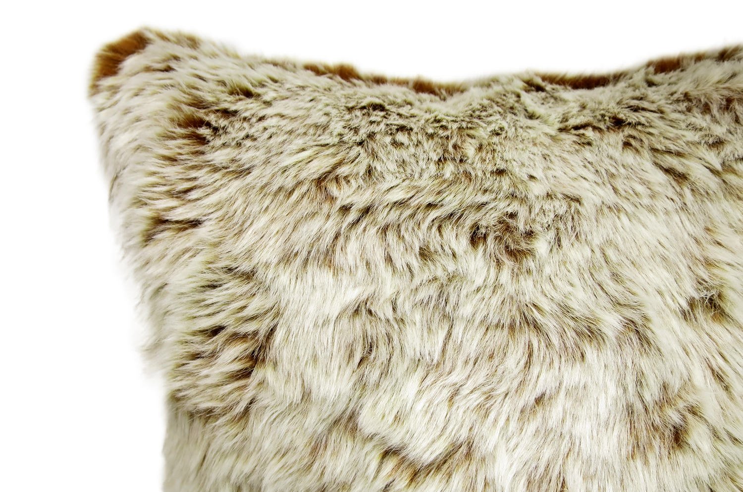 The Snow Top スノートップ エコファークッション(Caramel)45×30cm 中材付 - HOUSE OF JAPAN Shop