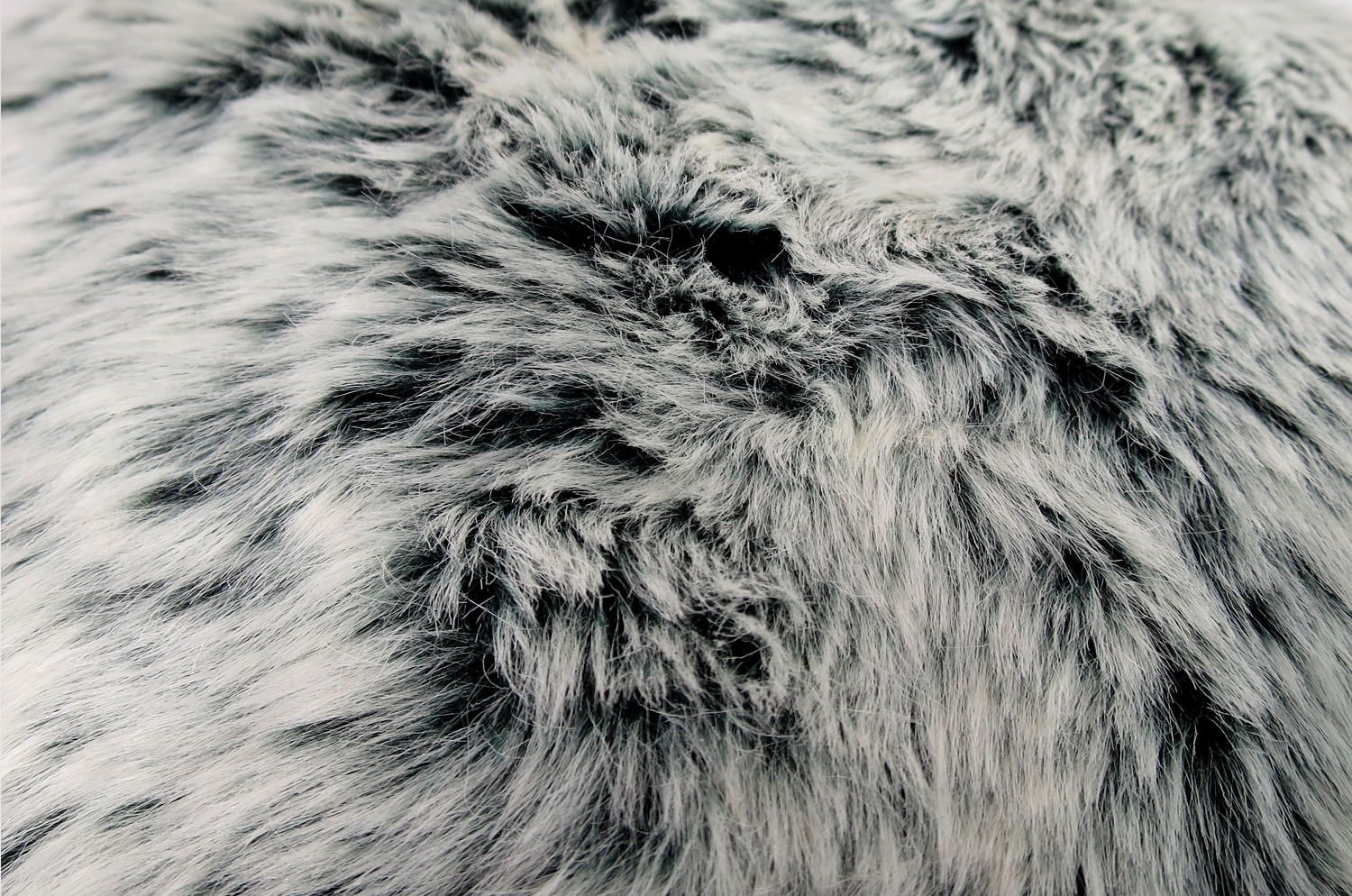 The Snow Top スノートップ エコファークッション(noir)45×30cm 中材付 - HOUSE OF JAPAN Shop