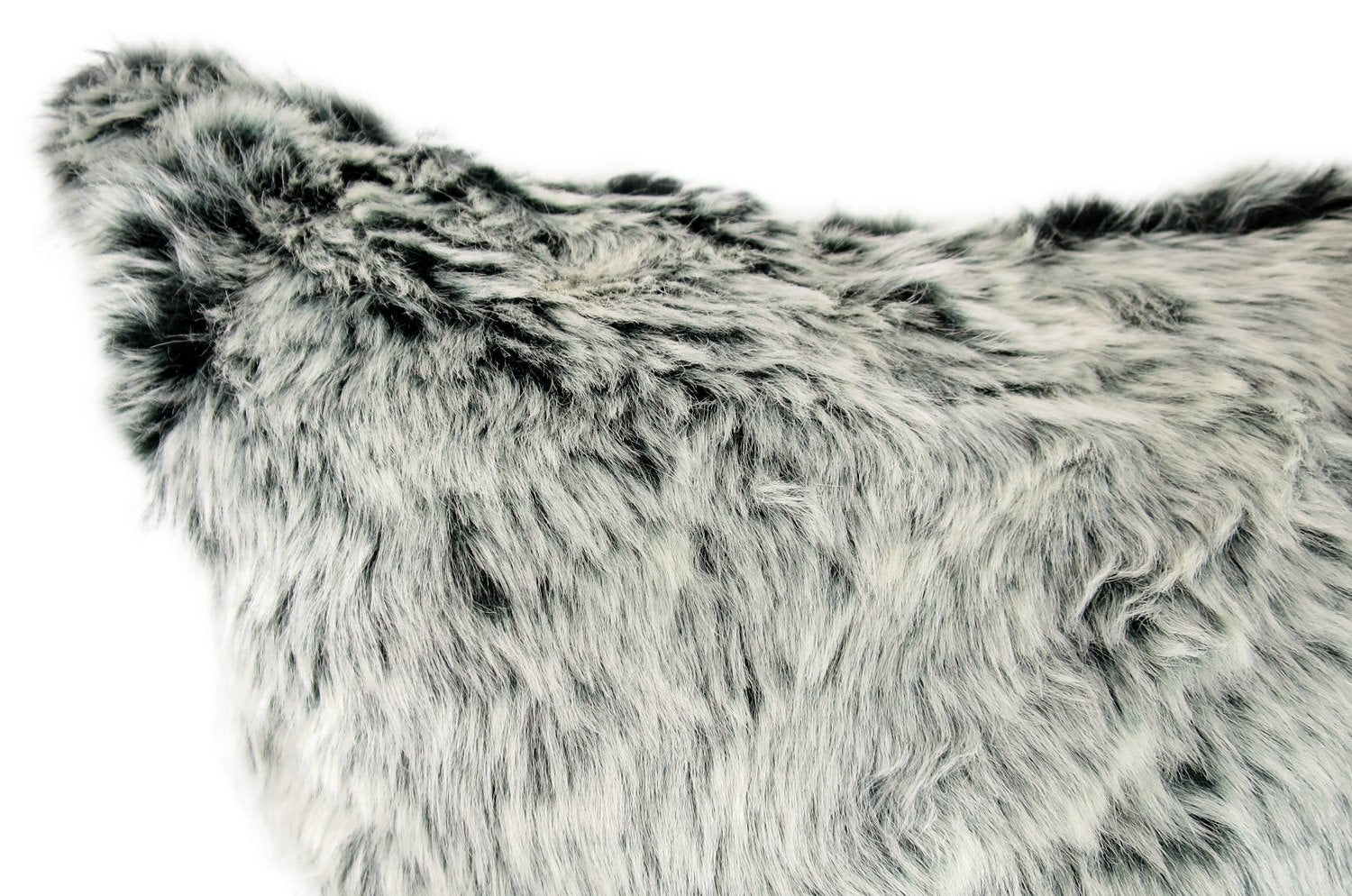 The Snow Top スノートップ エコファークッション(noir)45×30cm 中材付 - HOUSE OF JAPAN Shop